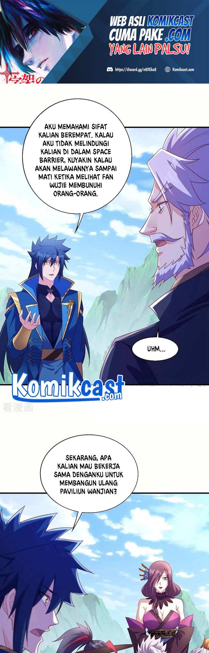 Manhua Spirit Sword Sovereign Chapter 487 gambar nomor 2