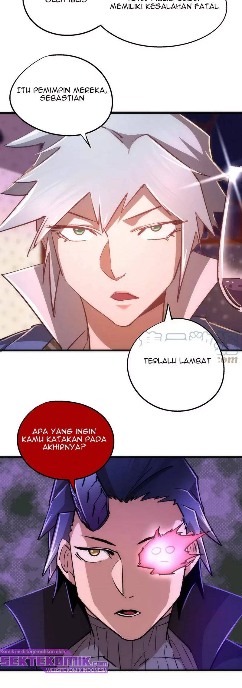 I’m Not The Overlord Chapter 86 Gambar 40