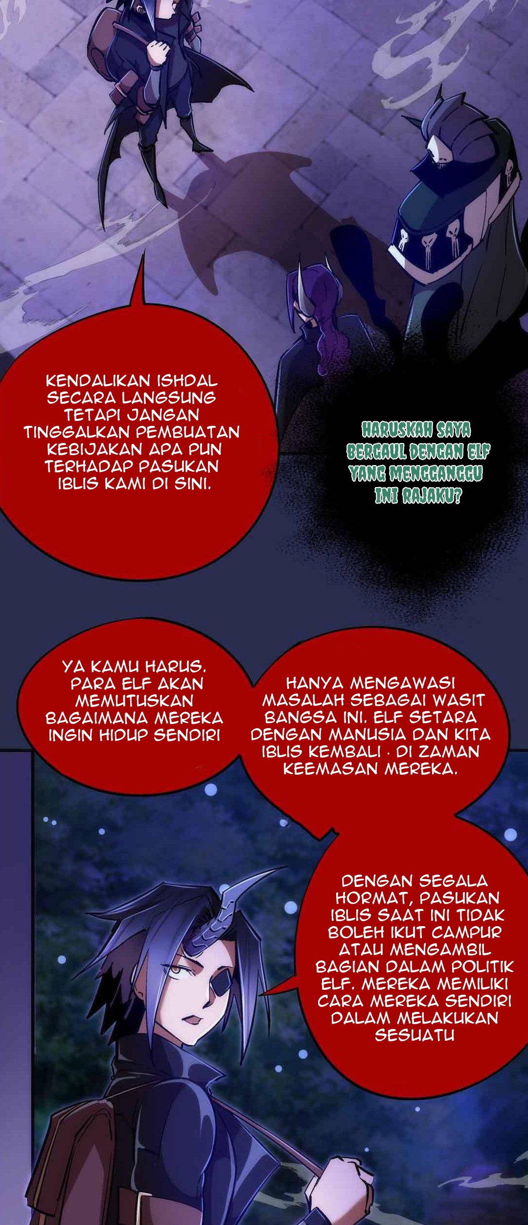 I’m Not The Overlord Chapter 77 Gambar 36
