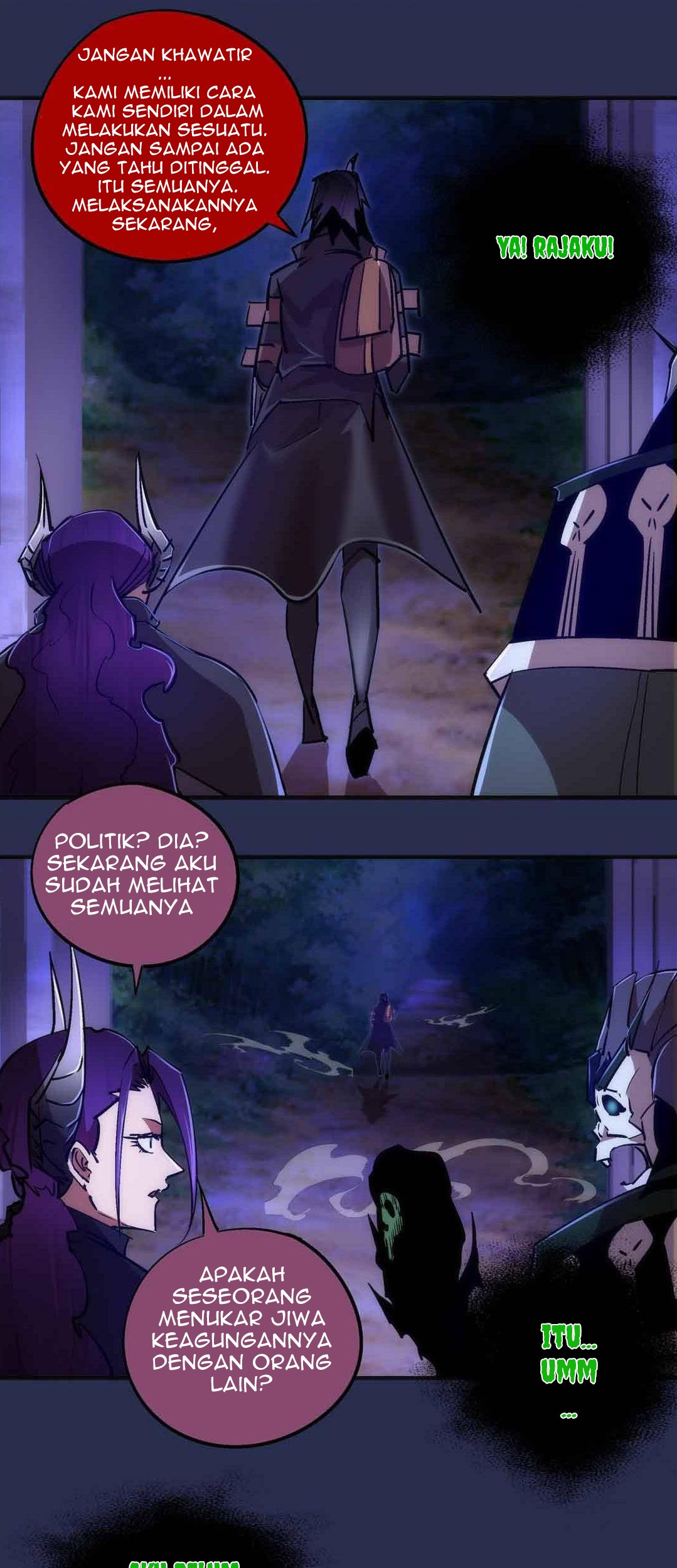 I’m Not The Overlord Chapter 77 Gambar 39