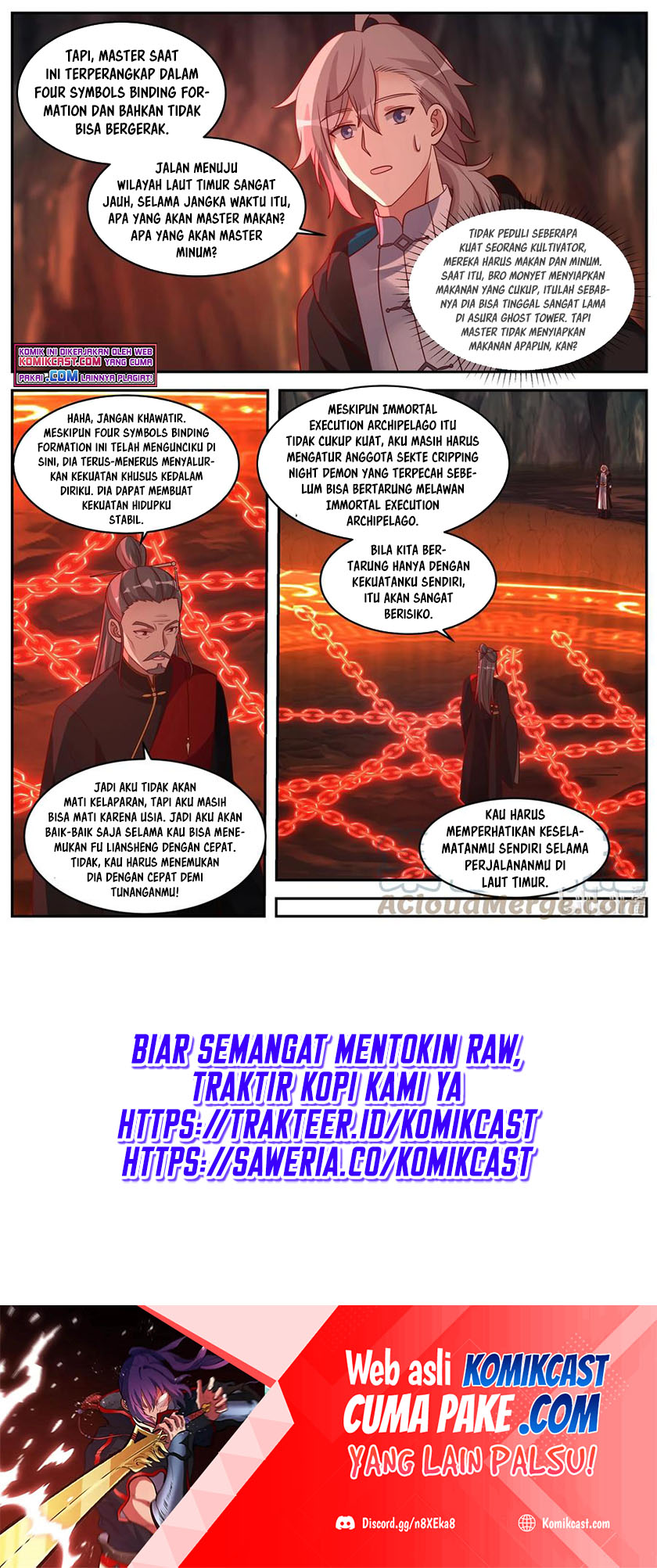 Manhua Martial God Asura Chapter 410 gambar nomor 2