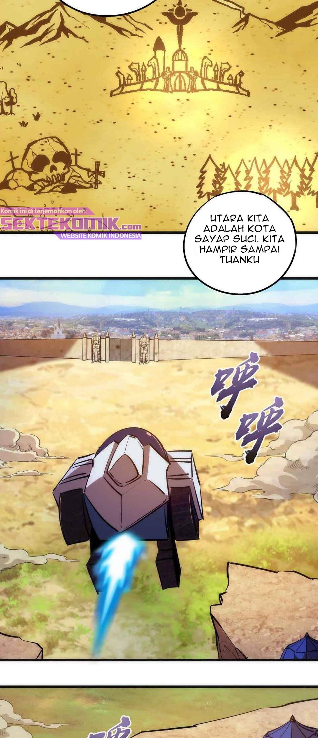 I’m Not The Overlord Chapter 78 Gambar 44