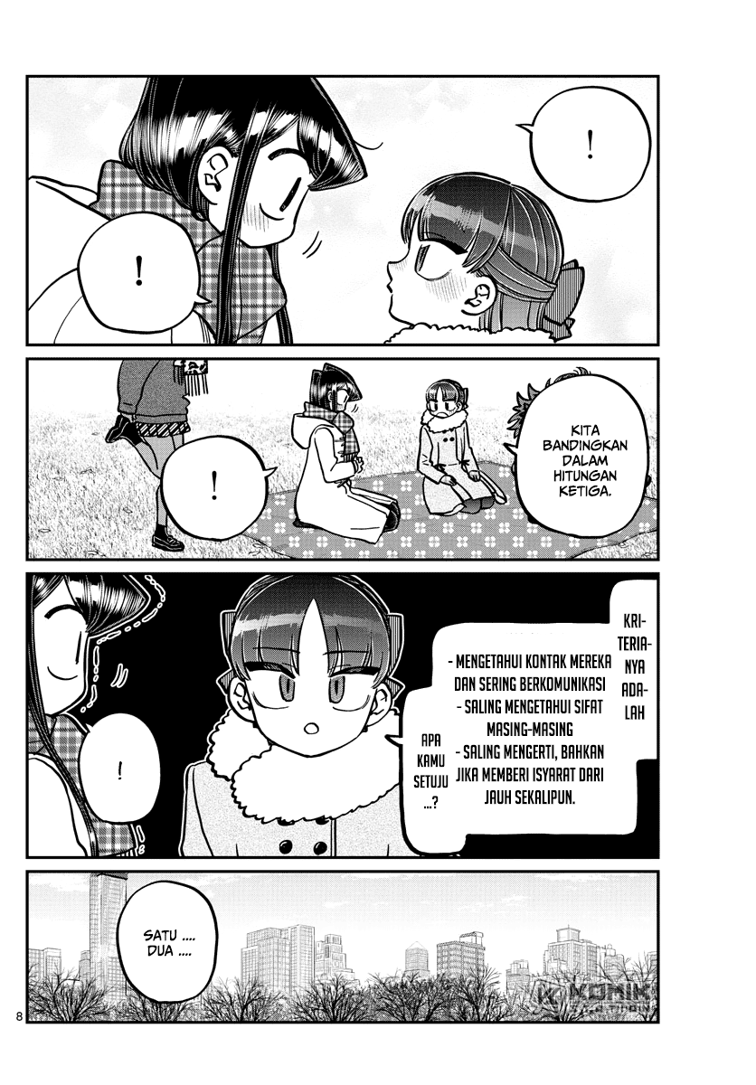 Komi-san wa Komyushou Desu Chapter 284 Gambar 9
