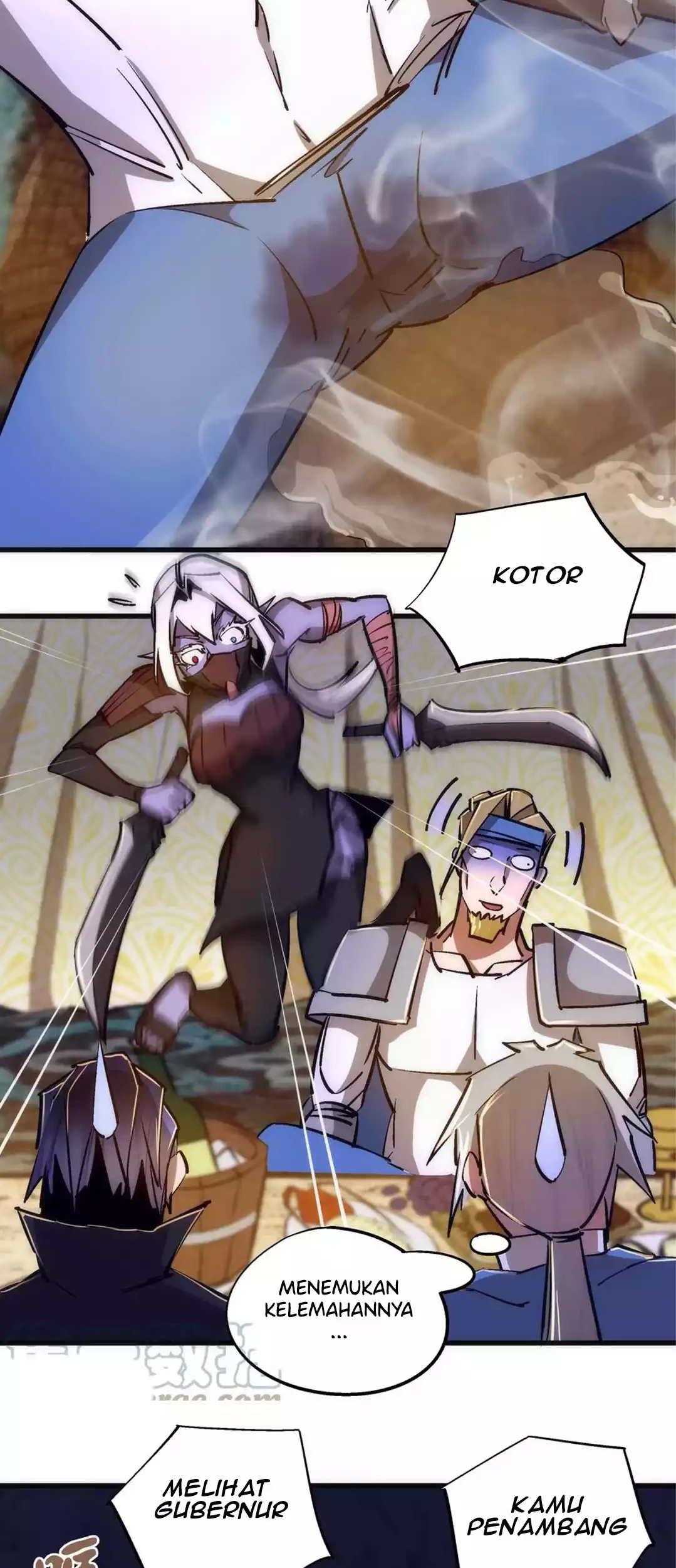 I’m Not The Overlord Chapter 91 Gambar 14