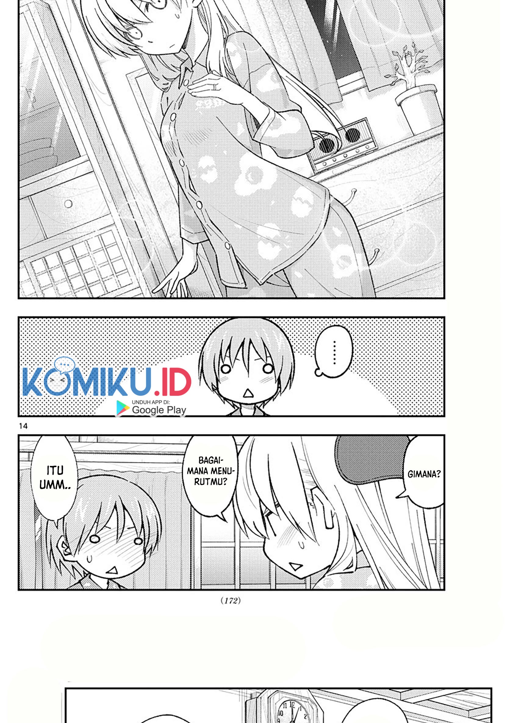 Tonikaku Kawaii Chapter 166 Gambar 16