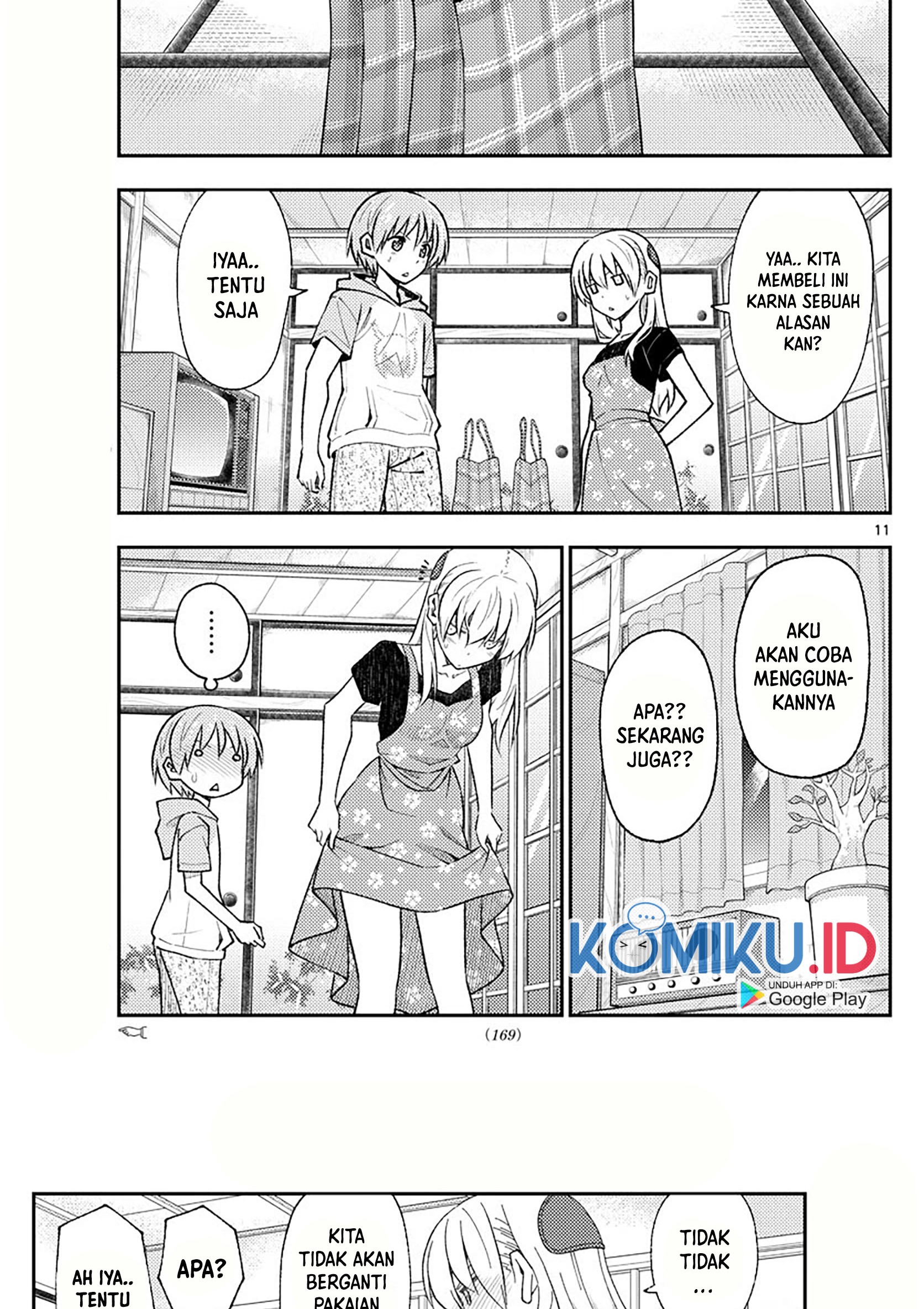 Tonikaku Kawaii Chapter 166 Gambar 13
