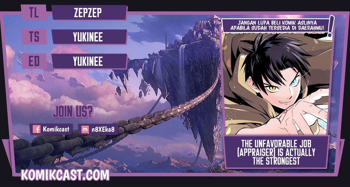 Komik The Unfavorable Job “Appraiser” Is Actually the Strongest Chapter 33.2 gambar nomor 1
