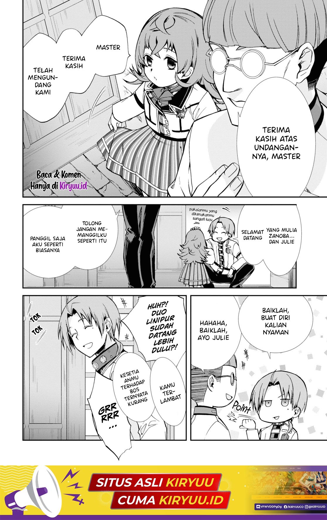 Mushoku Tensei: Isekai Ittara Honki Dasu Chapter 80 Gambar 15