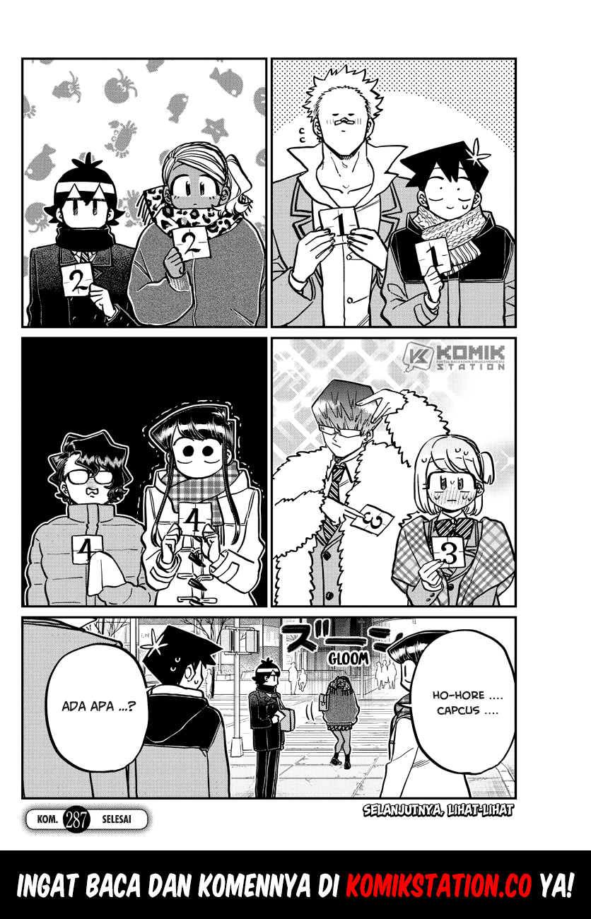 Komi-san wa Komyushou Desu Chapter 287 Gambar 6