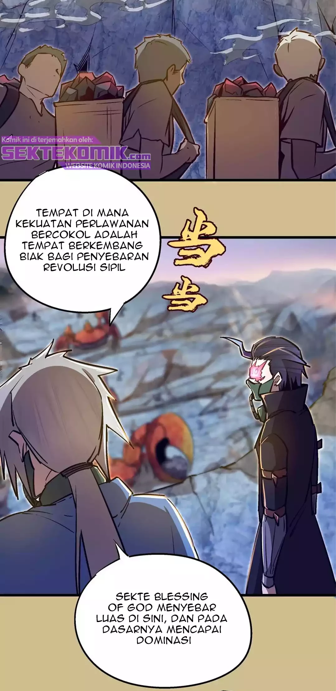 I’m Not The Overlord Chapter 89 Gambar 24