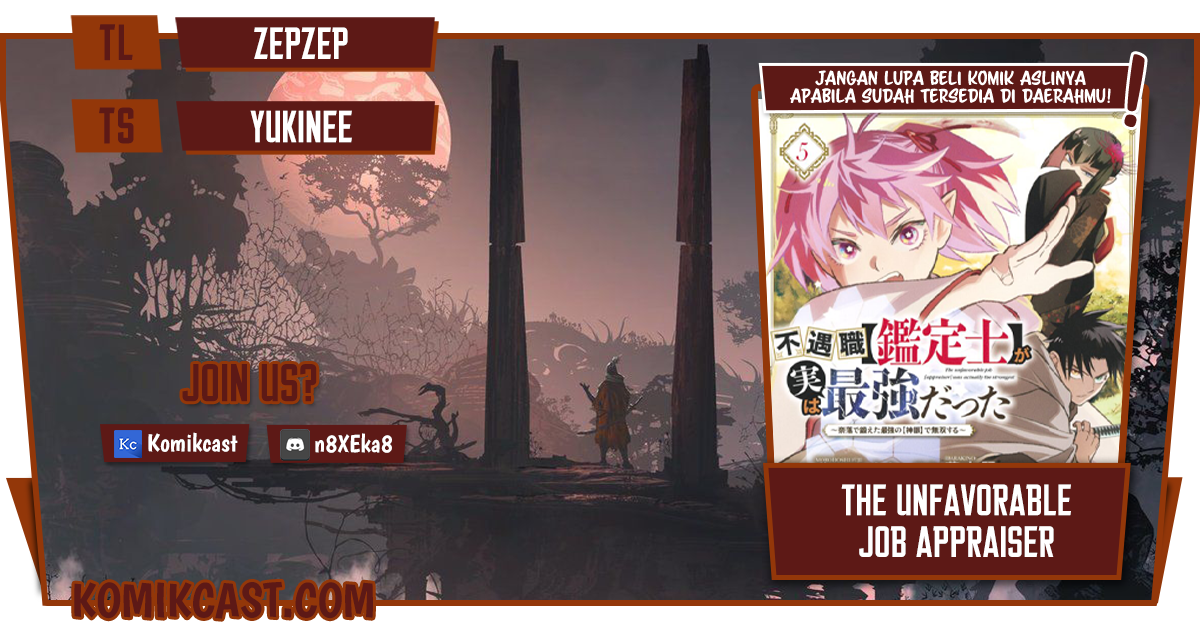 Komik The Unfavorable Job “Appraiser” Is Actually the Strongest Chapter 40.1 gambar nomor 1