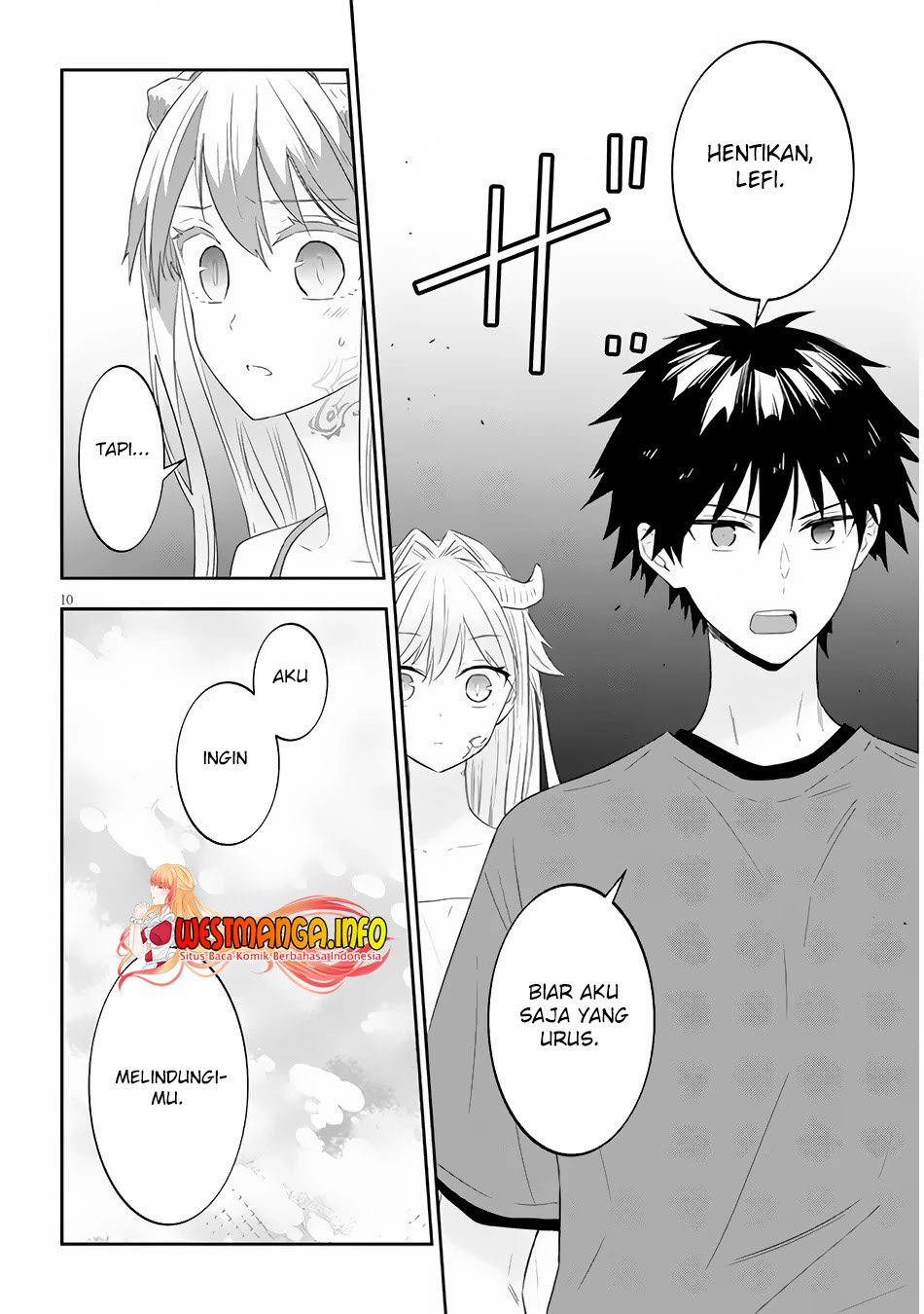 Maou ni Natte node – Dungeon Tsukutte Jingai Musume to Honobono suru Chapter 45 Gambar 11