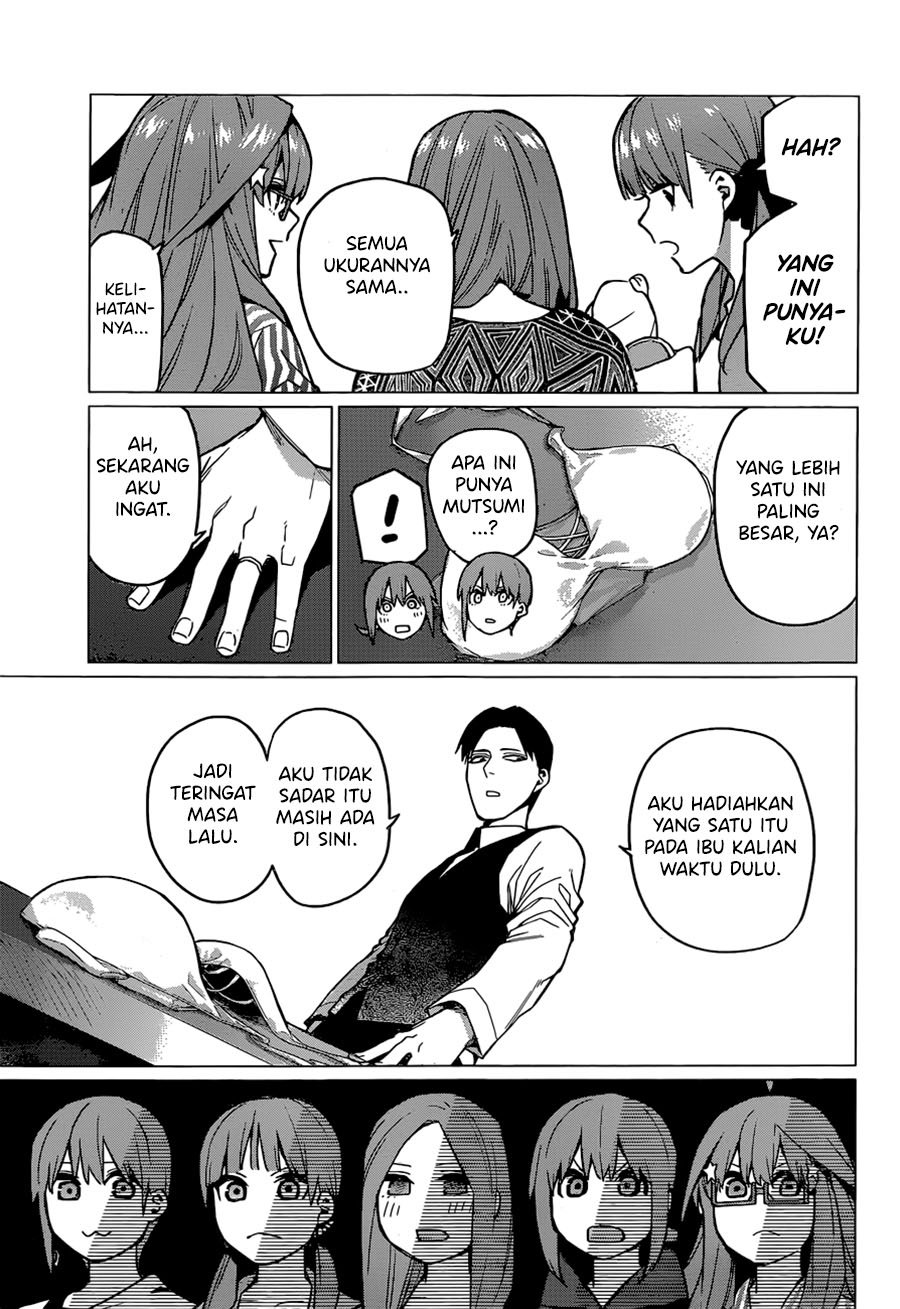 Go-toubun no Hanayome Chapter 123.5 Gambar 16