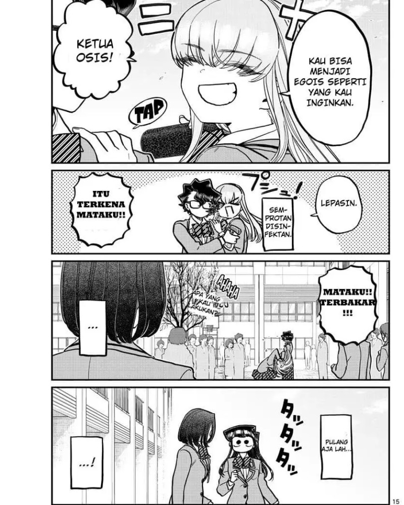 Komi-san wa Komyushou Desu Chapter 315 Gambar 15