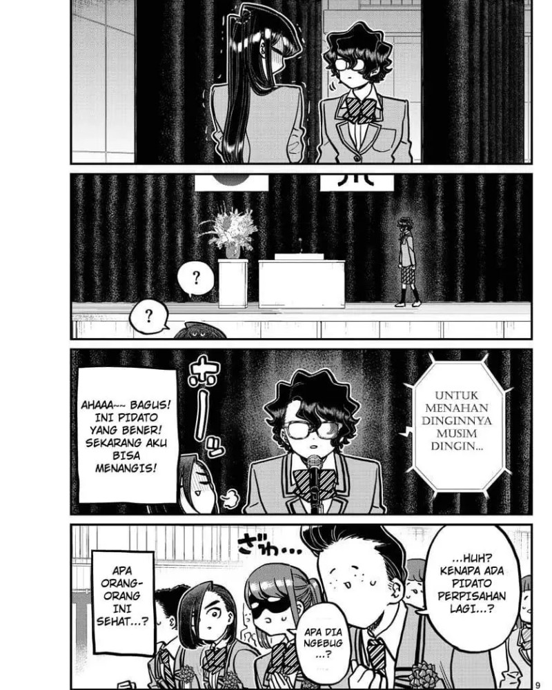 Komi-san wa Komyushou Desu Chapter 315 Gambar 9