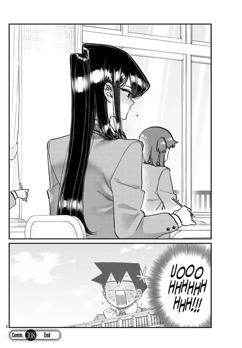 Manga Komi-san wa Komyushou Desu Chapter 308 gambar nomor 2