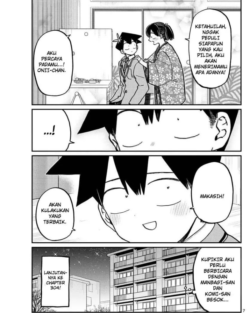 Komi-san wa Komyushou Desu Chapter 307 Gambar 7