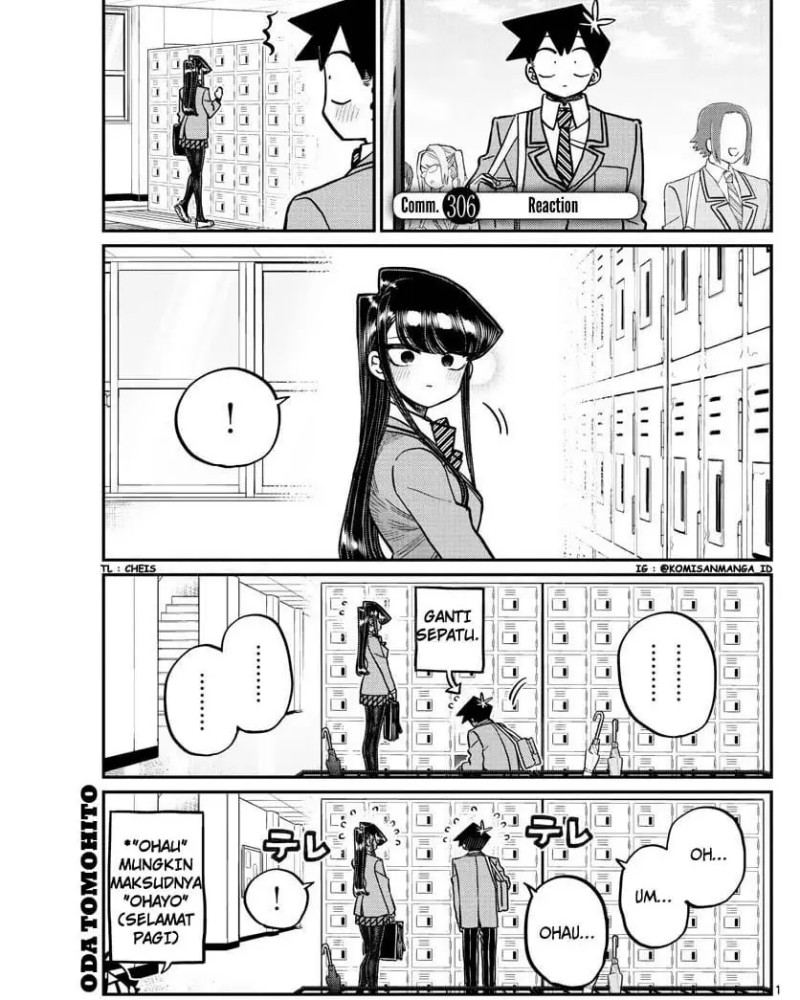 Komik Komi-san wa Komyushou Desu Chapter 306 gambar nomor 1