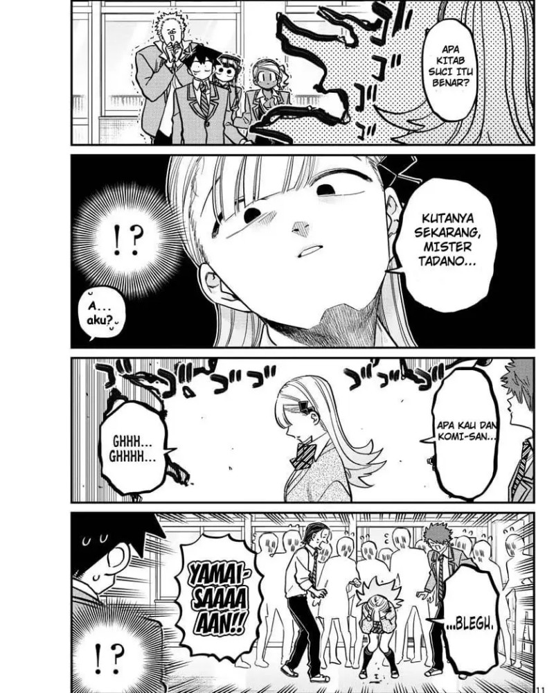 Komi-san wa Komyushou Desu Chapter 306 Gambar 11