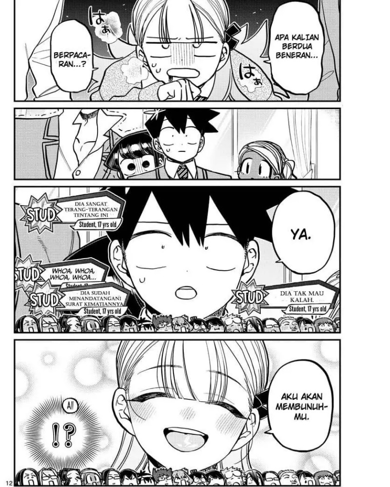 Komi-san wa Komyushou Desu Chapter 306 Gambar 12