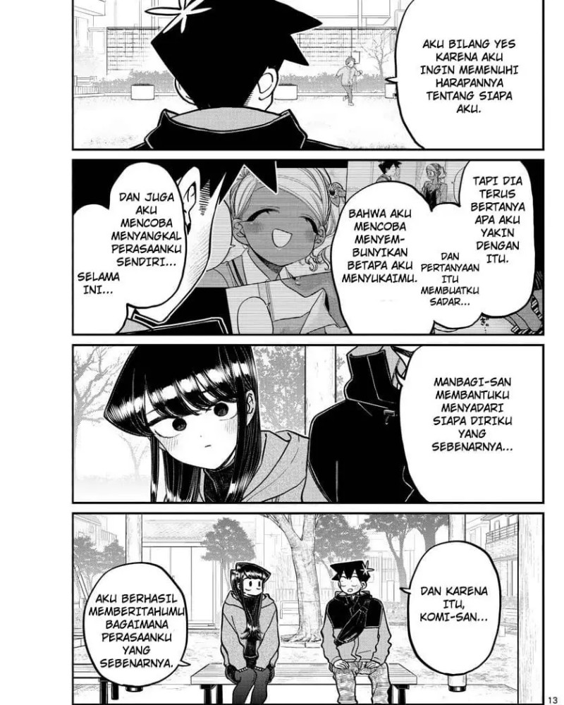 Komi-san wa Komyushou Desu Chapter 305 Gambar 4
