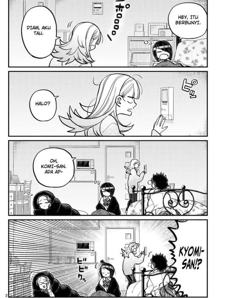 Manga Komi-san wa Komyushou Desu Chapter 312 gambar nomor 2