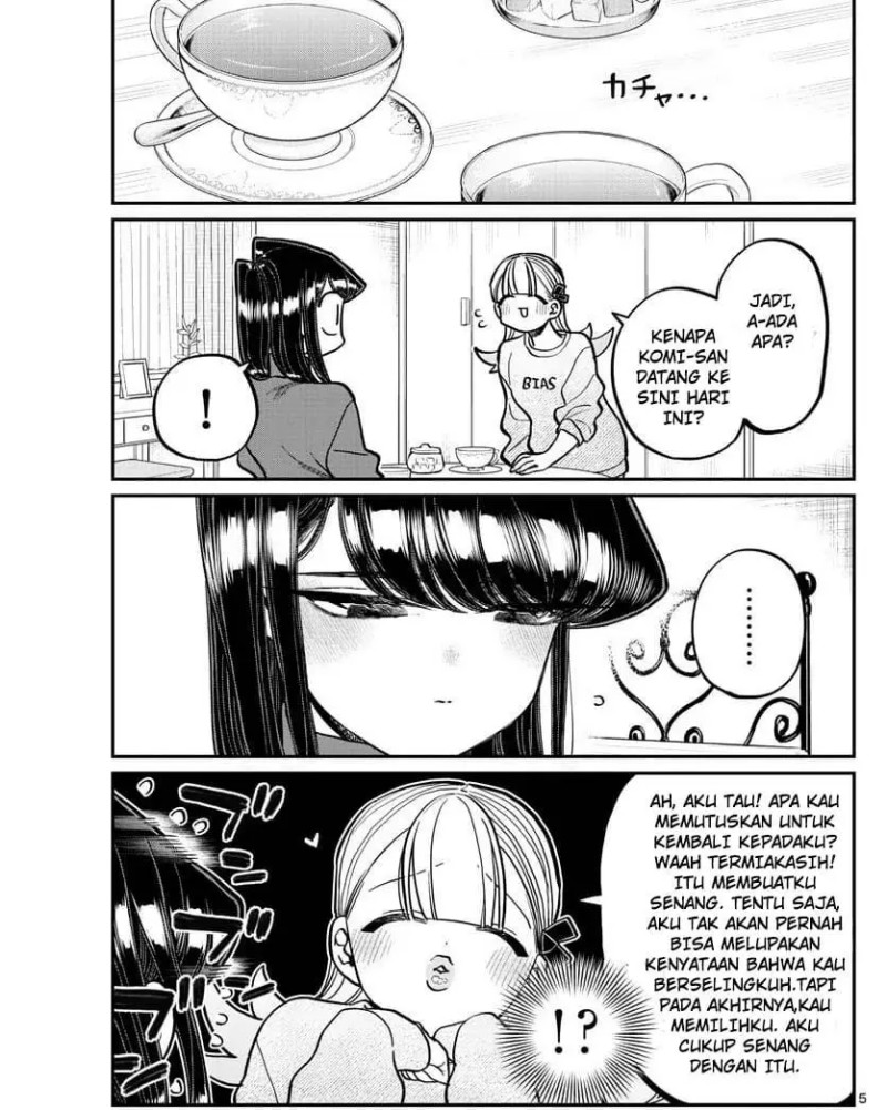 Komi-san wa Komyushou Desu Chapter 312 Gambar 5