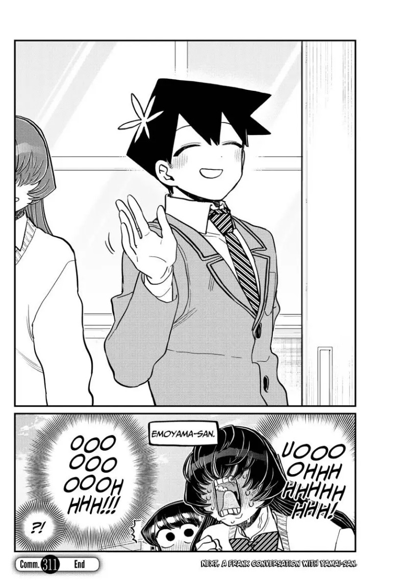 Manga Komi-san wa Komyushou Desu Chapter 311 gambar nomor 2