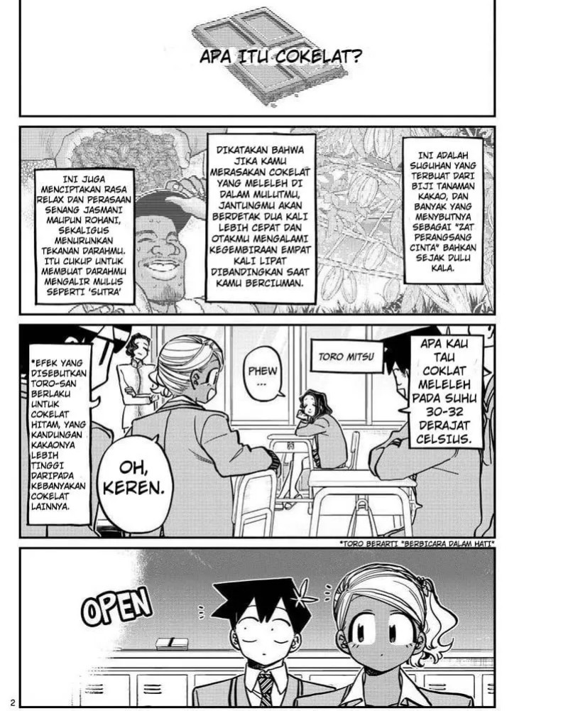 Manga Komi-san wa Komyushou Desu Chapter 299 gambar nomor 2