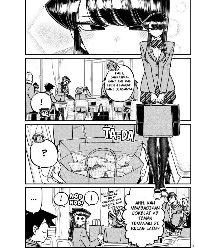Komi-san wa Komyushou Desu Chapter 299 Gambar 3