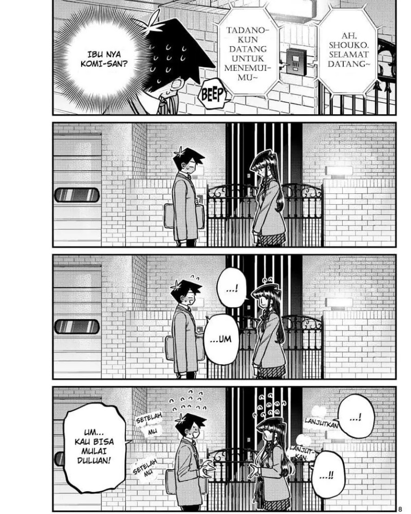 Komi-san wa Komyushou Desu Chapter 302 Gambar 7