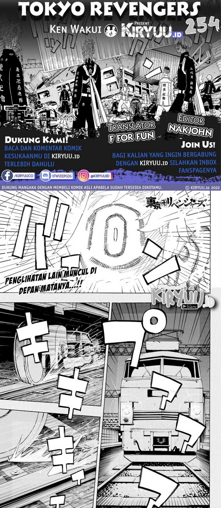 Komik Tokyo卍Revengers Chapter 254 gambar nomor 1