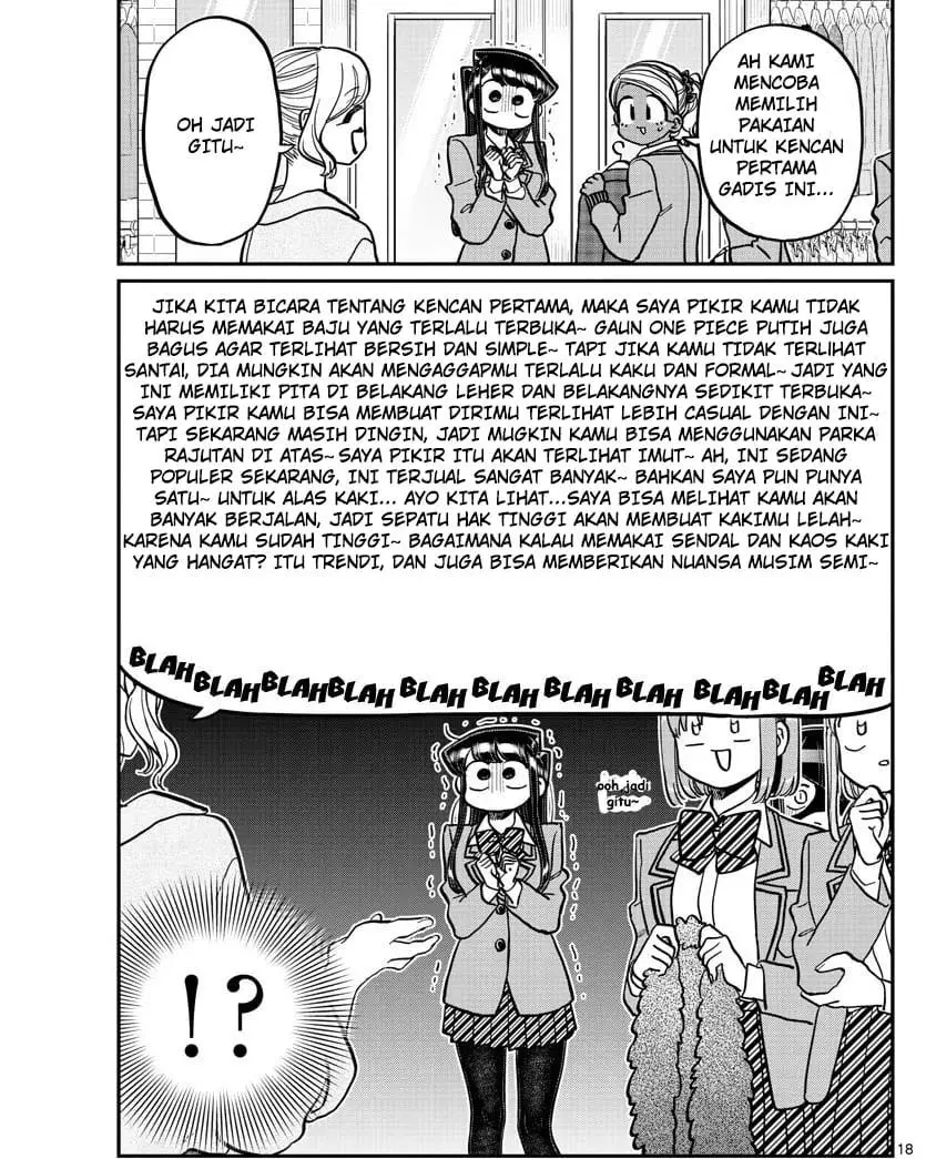 Komi-san wa Komyushou Desu Chapter 318 Gambar 17