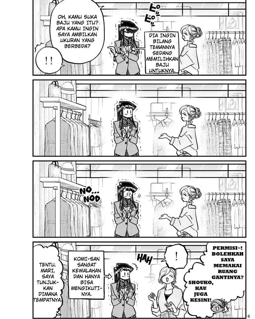 Komi-san wa Komyushou Desu Chapter 318 Gambar 5