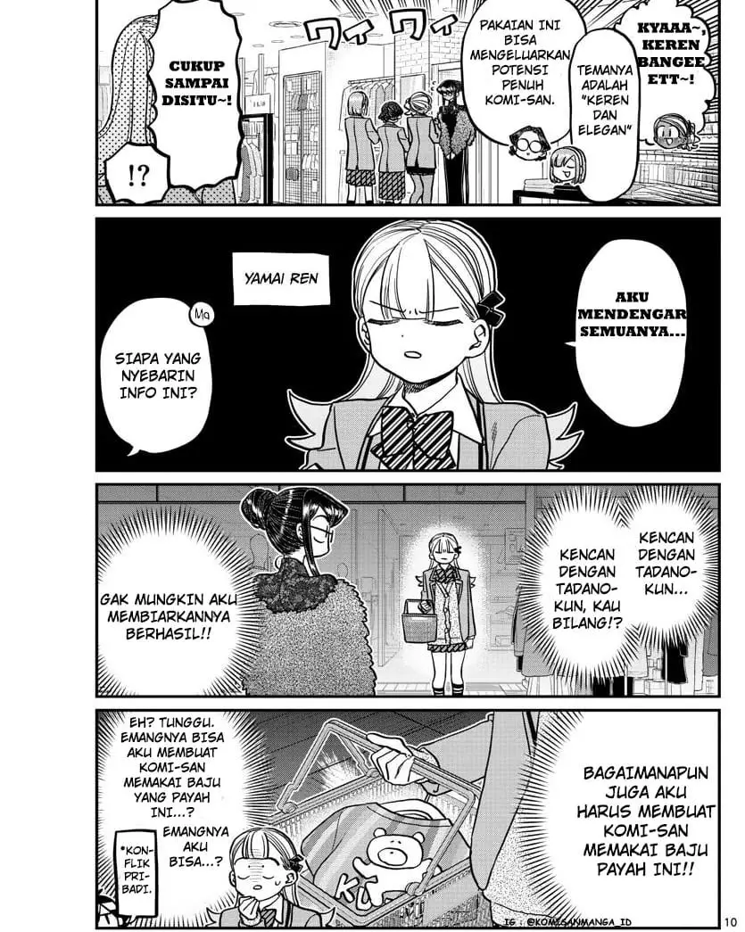 Komi-san wa Komyushou Desu Chapter 318 Gambar 9