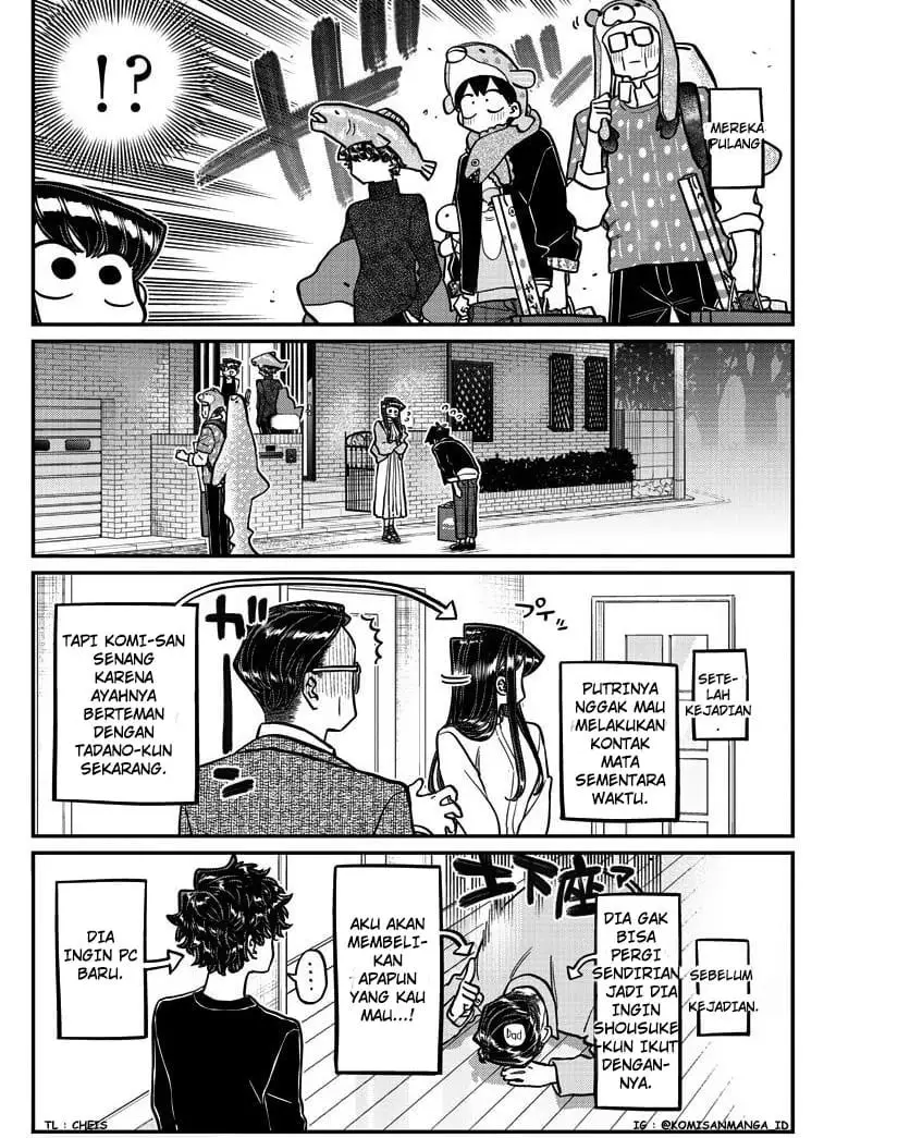 Komi-san wa Komyushou Desu Chapter 317 Gambar 18