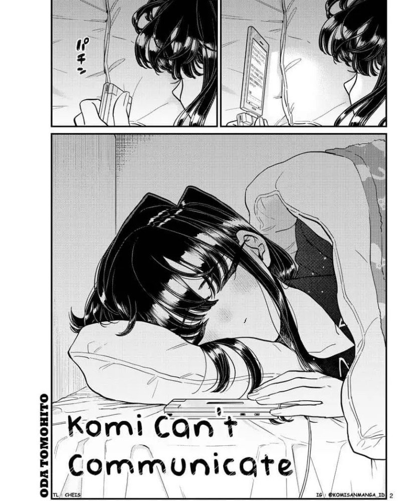 Manga Komi-san wa Komyushou Desu Chapter 319 gambar nomor 2