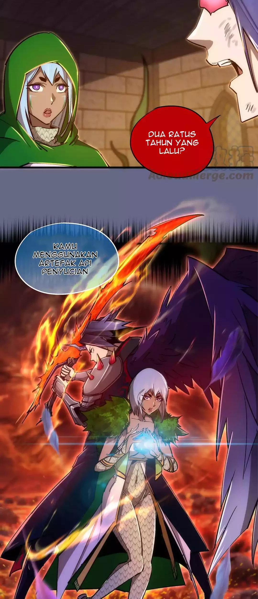 I’m Not The Overlord Chapter 106 Gambar 45
