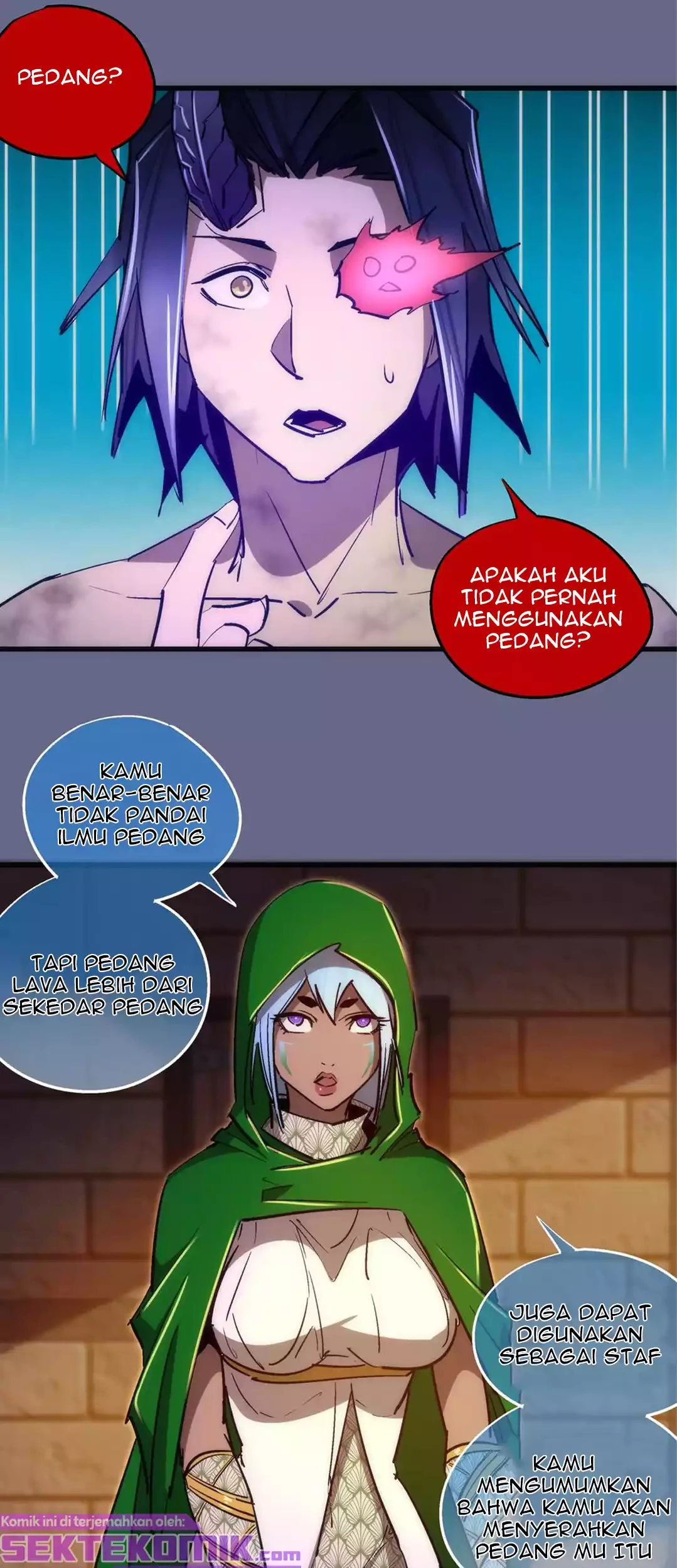 I’m Not The Overlord Chapter 106 Gambar 47