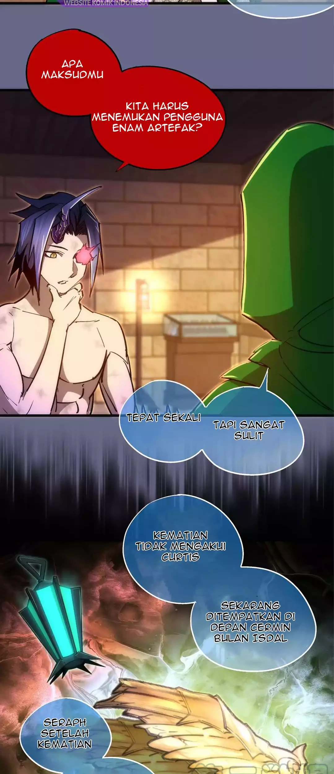 I’m Not The Overlord Chapter 106 Gambar 48