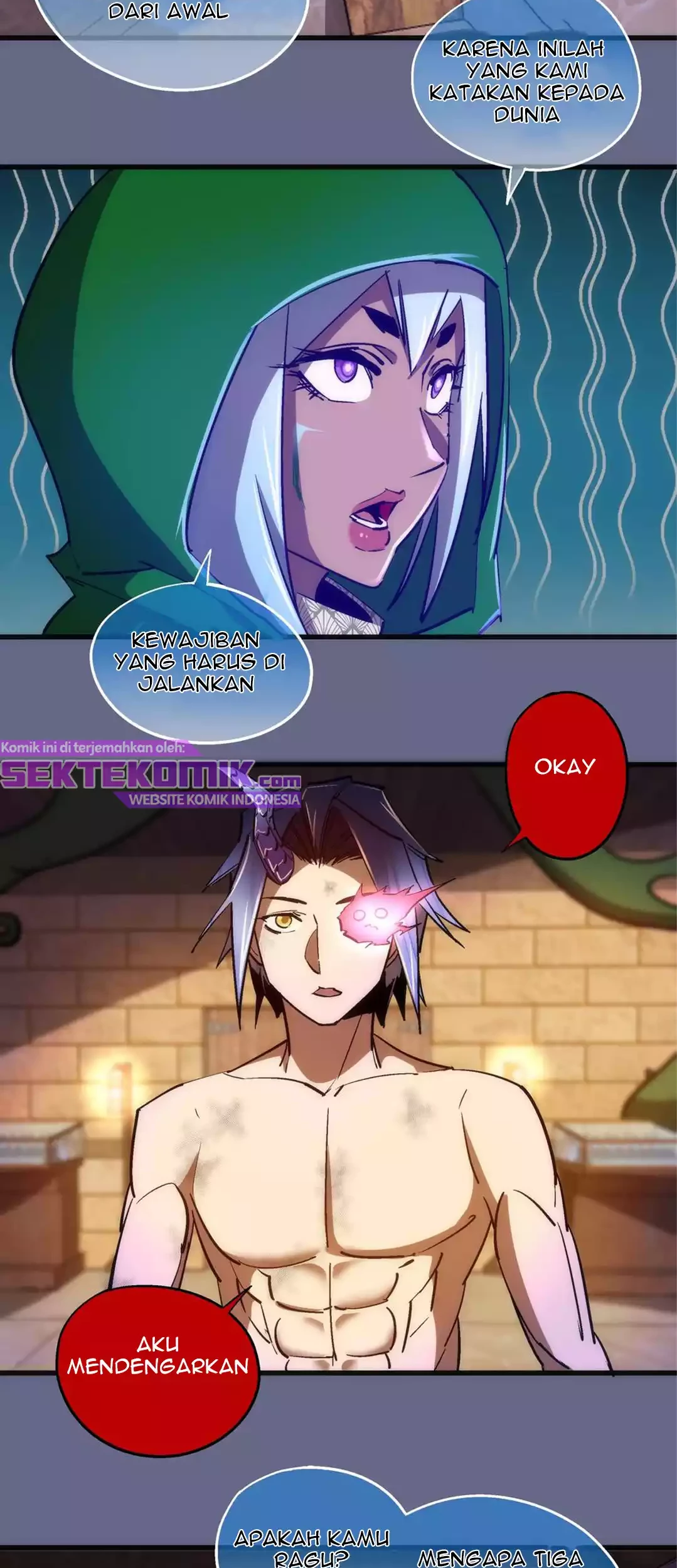 I’m Not The Overlord Chapter 106 Gambar 23