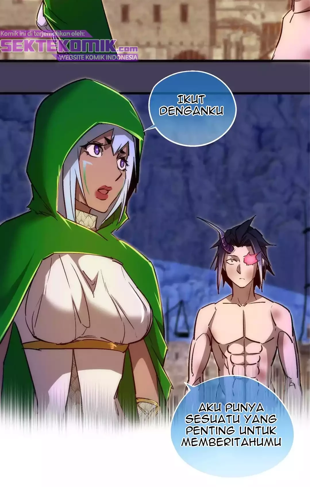 I’m Not The Overlord Chapter 105 Gambar 38