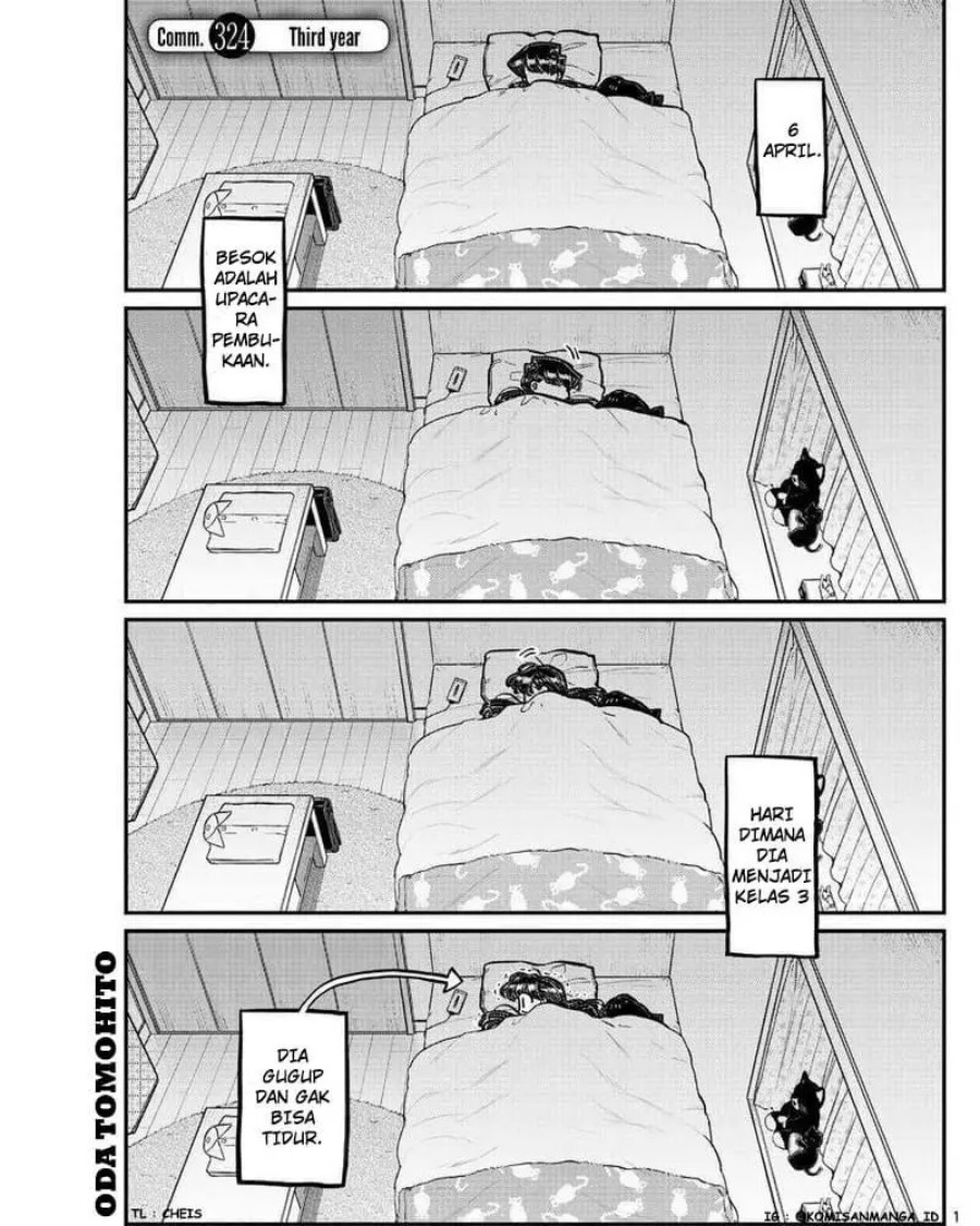 Manga Komi-san wa Komyushou Desu Chapter 324 gambar nomor 2