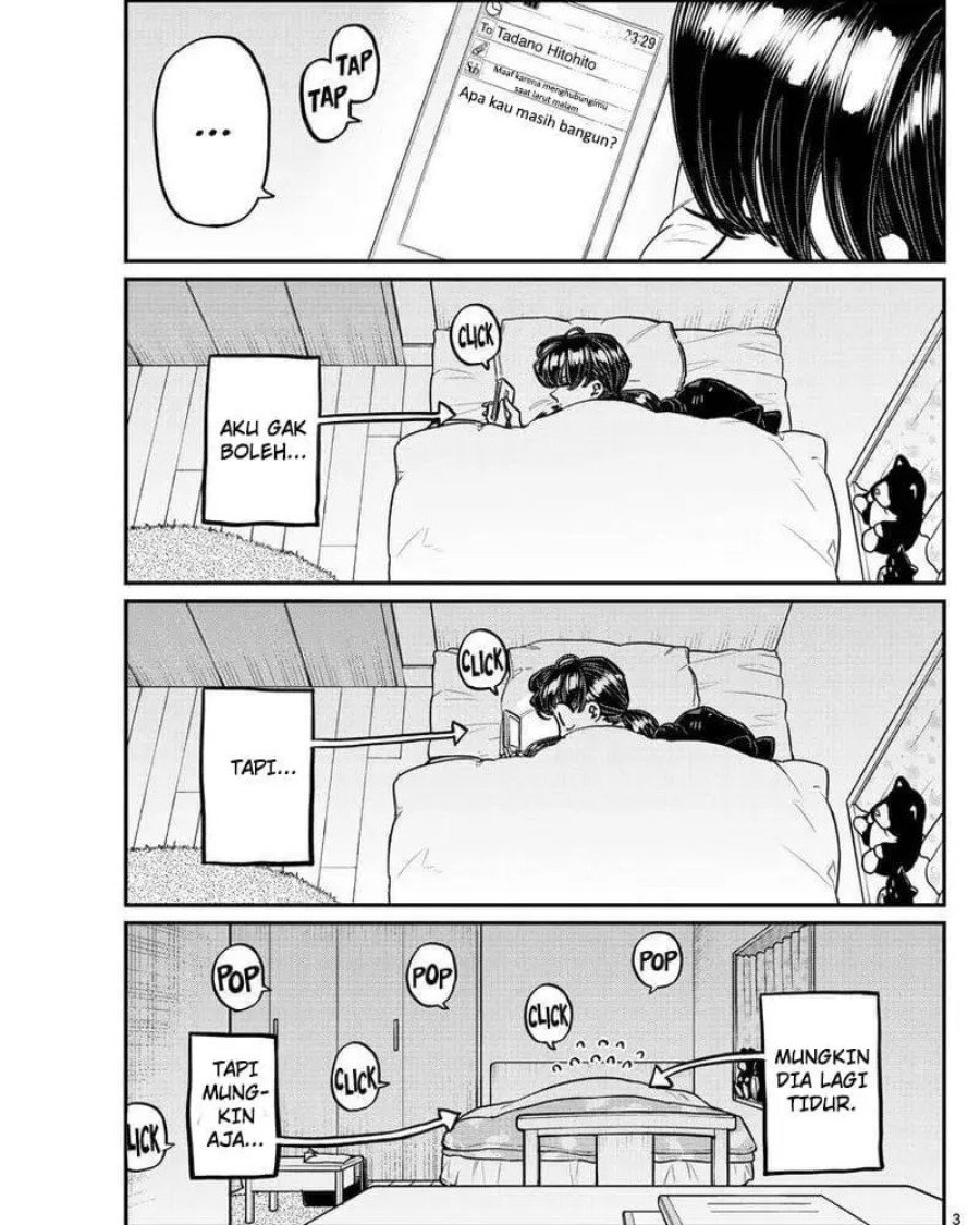 Komi-san wa Komyushou Desu Chapter 324 Gambar 4