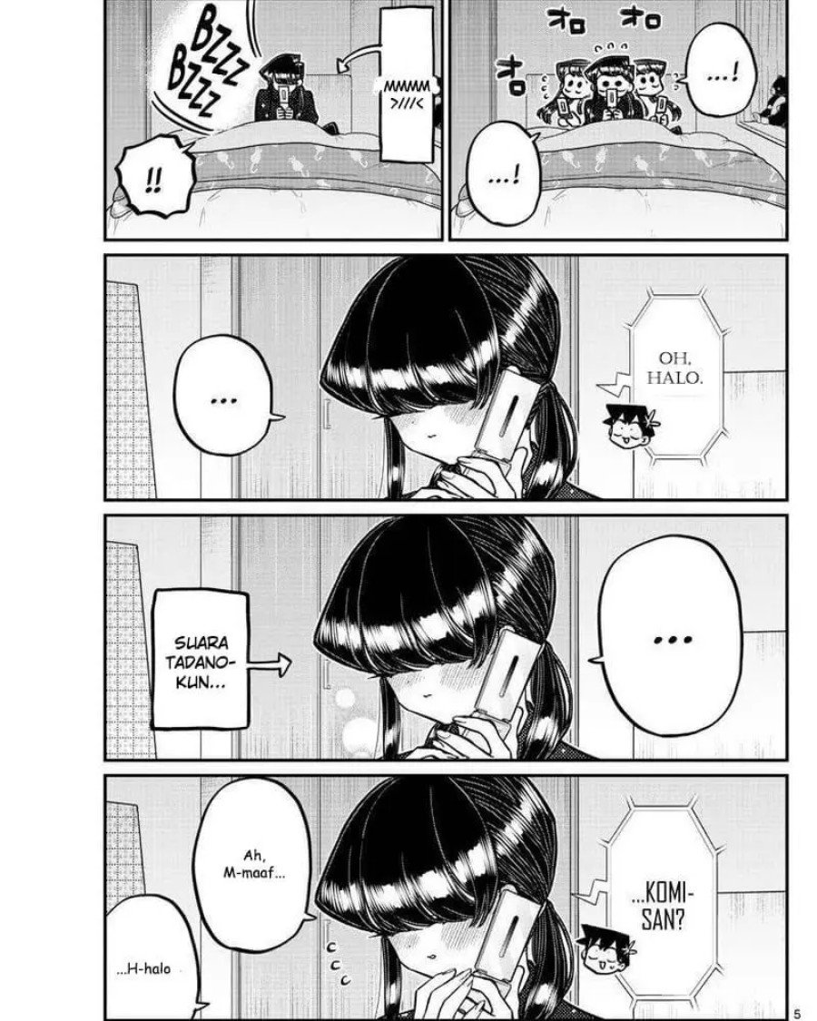 Komi-san wa Komyushou Desu Chapter 324 Gambar 6