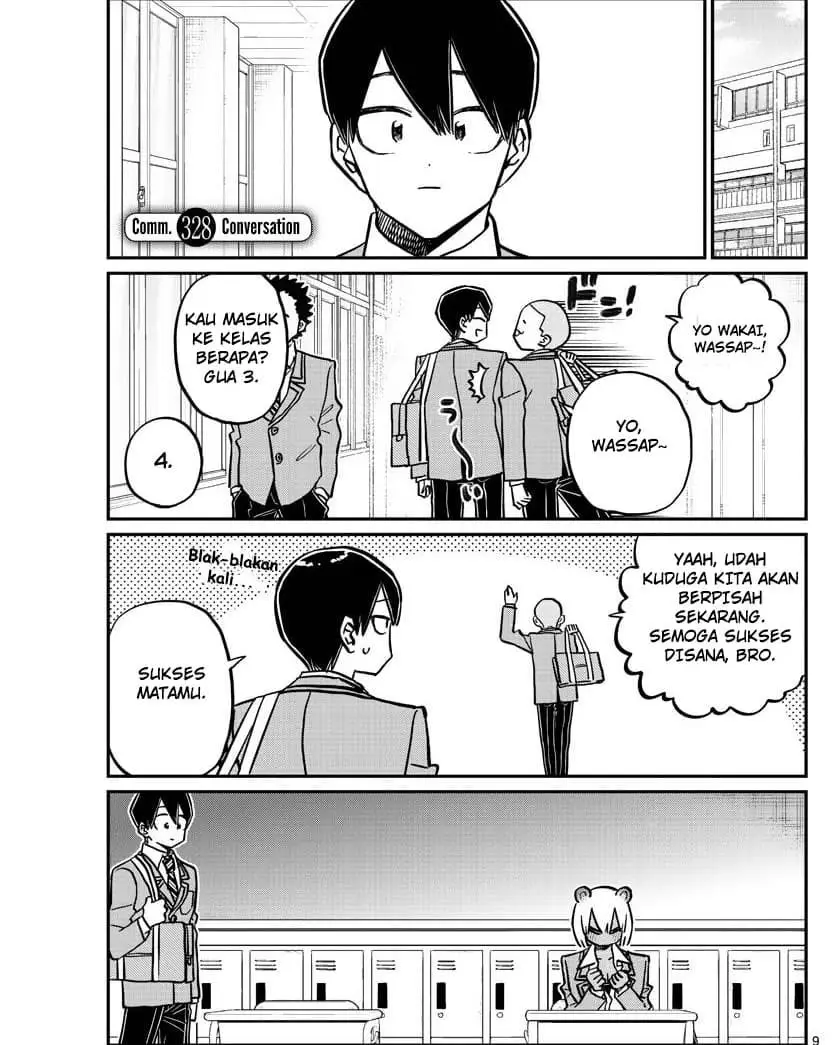 Komik Komi-san wa Komyushou Desu Chapter 328 gambar nomor 1
