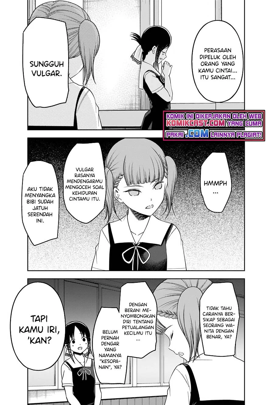 Kaguya-sama wa Kokurasetai – Tensai-tachi no Renai Zunousen Chapter 263 Gambar 16