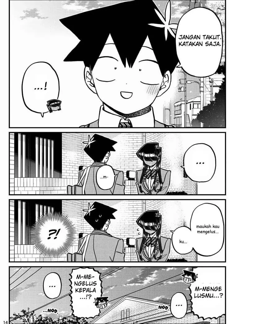 Komi-san wa Komyushou Desu Chapter 329 Gambar 14