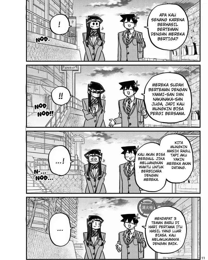 Komi-san wa Komyushou Desu Chapter 329 Gambar 11
