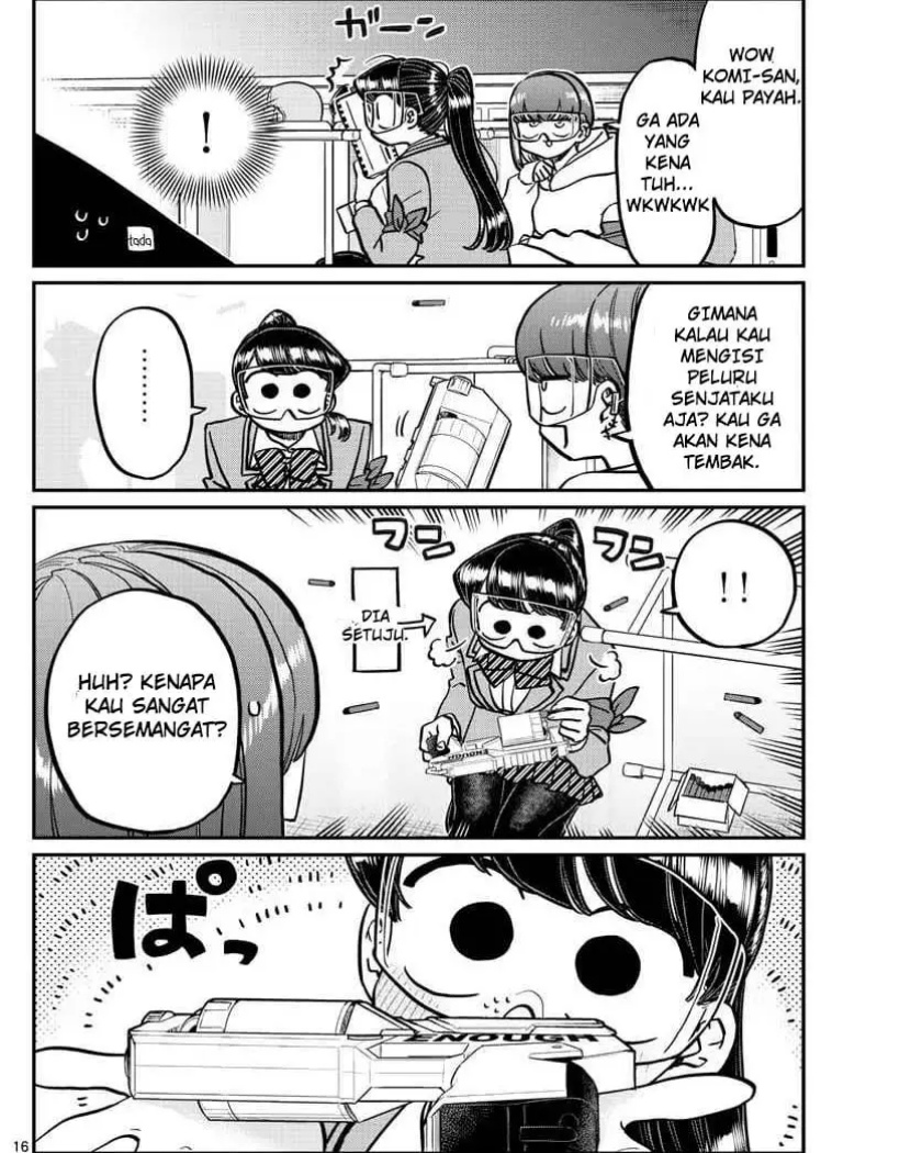 Komi-san wa Komyushou Desu Chapter 333.2 Gambar 16